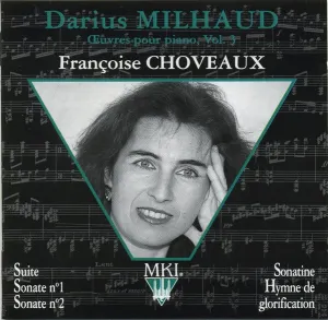 Pochette de Œuvres Pour Piano, Vol. 3 de Darius Milhaud