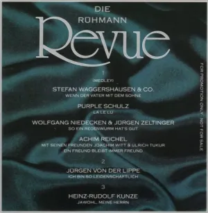 Pochette de Die Rühmann-Revue de Joachim Witt