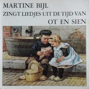 Pochette de Zingt liedjes uit de tijd van Ot en Sien de Martine Bijl