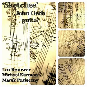 Pochette de Sketches de Leo Brouwer