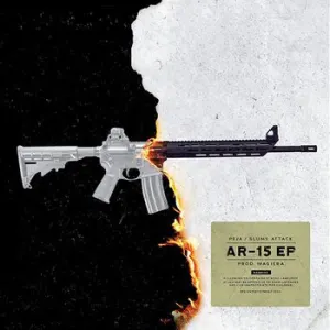 Pochette de AR-15 EP de Slums Attack