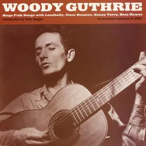 Pochette Woody Guthrie Sings Folk Songs
