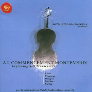 Pochette Au Commencement Monteverdi