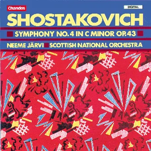 Pochette Symphony no. 4 in C minor, op. 43