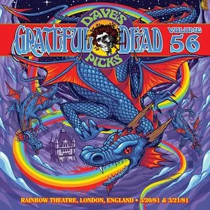 Pochette de Dave’s Picks, Volume 56: Rainbow Theatre, London, England · 3/20/81 & 3/21/81 de Grateful Dead