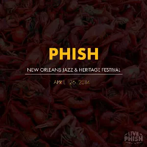 Pochette 2014‐04‐26: New Orleans Jazz & Heritage Festival, New Orleans, LA, USA