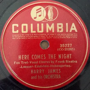 Pochette de Here Comes the Night / Feet Draggin' Blues de Harry James and His Orchestra
