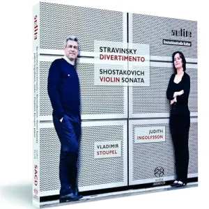 Pochette de Works for Violin and Piano de Igor Stravinsky