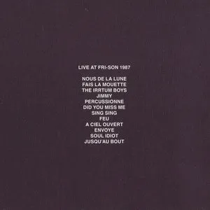 Pochette de Live @ Fri-Son 1987 de The Young Gods