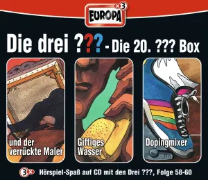 Pochette de Die drei ??? Die 20. ??? Box de Die drei ???