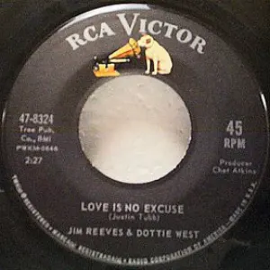 Pochette de Love Is No Excuse / Look Who’s Talking de Jim Reeves - Dottie West
