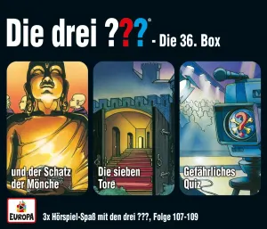 Pochette de Die drei ??? Die 36. Box de Die drei ???