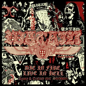 Pochette de Die in Fire - Live in Hell de Watain