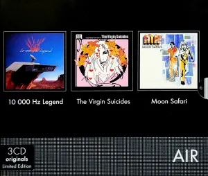 Pochette de 3 CD Originals Limited Edition - 10 000 Hz Legend / The Virgin Suicides / Moon Safari de Air