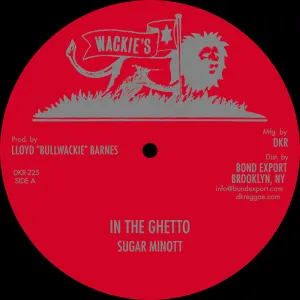 Pochette de In The Ghetto / Zion Land de Sugar Minott