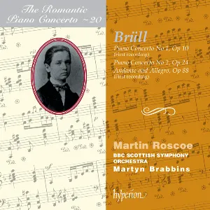 Pochette de The Romantic Piano Concerto, Volume 20: Piano Concerto no. 1, op. 10 / Piano Concerto no. 2, op. 24 / Andante and Allegro, op. 88 de Martyn Brabbins - Martin Roscoe - BBC Scottish Symphony Orchestra