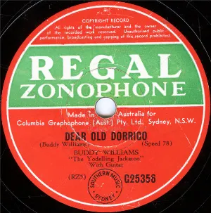 Pochette de Dear Old Dorrigo / Christmas Bells de Buddy Williams