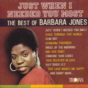 Pochette de Just When I Needed You Most: The Best Of de Barbara Jones