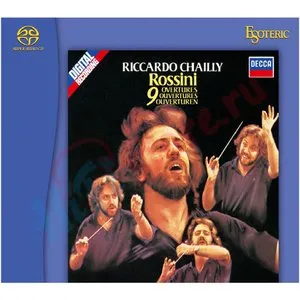 Pochette de 9 Overtures de Riccardo Chailly - Gioachino Rossini - National Philharmonic Orchestra