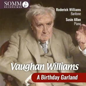 Pochette de A Birthday Garland de Roderick Williams - Ralph Vaughan Williams