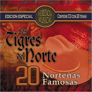 Pochette de 20 norteñas famosas de Los Tigres del Norte