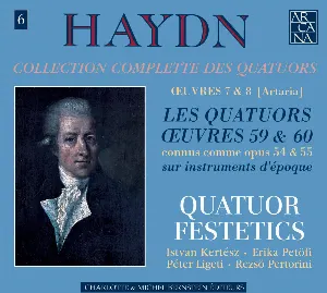 Pochette de Les Quatuors, Oeuvres 59 & 60 de Festetics Quartet - István Kertész - Joseph Haydn