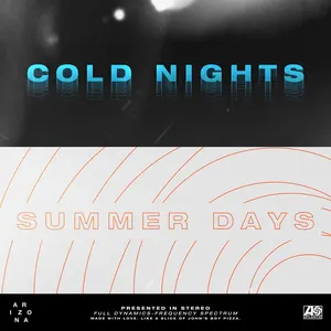 Pochette de COLD NIGHTS // SUMMER DAYS de A R I Z O N A