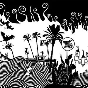 Pochette de What the Eyeballs Did de Atoms for Peace