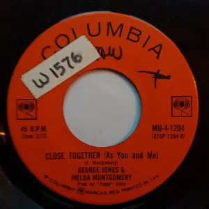 Pochette Close Together (As You and Me)