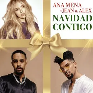 Pochette de Navidad contigo de Ana Mena