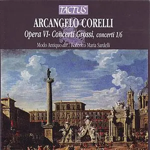 Pochette Opera VI - Concerti Grossi, concerti 1/6