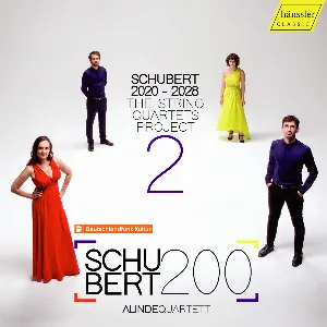Pochette Schubert 2020–2028: The String Quartets Project, Vol. 2