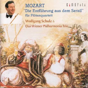 Pochette de Die Entführung aus dem Serail für Flötenquartett (Arr. for Flute Quartet) de Wolfgang Schulz - Wolfgang Amadeus Mozart