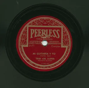 Pochette de Mi guitarra y yo / Haste que tuve la dicha de Trío Los Jaibos