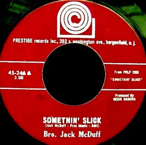 Pochette de Somethin' Slick / Screamin' de “Brother” Jack McDuff