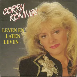 Pochette de Leven en laten leven / Vandaag niet, dan morgen (Amore, amore) de Corry Konings