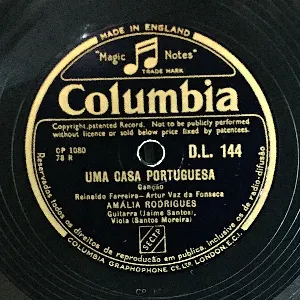 Pochette de Uma casa portuguesa / Vieste depois de Amália Rodrigues