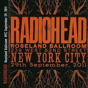 Pochette 2011‐09‐28: Roseland Ballroom, New York, NY, USA