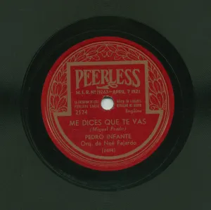 Pochette de Me dices que te vas / Ven junto a mí de Pedro Infante