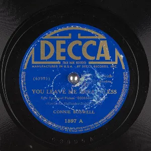 Pochette de You Leave Me Breathless / If It Rains-Who Cares! de Connee Boswell