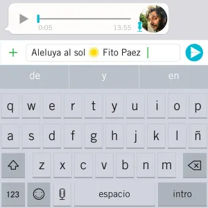 Pochette de Aleluya al sol de Fito Páez