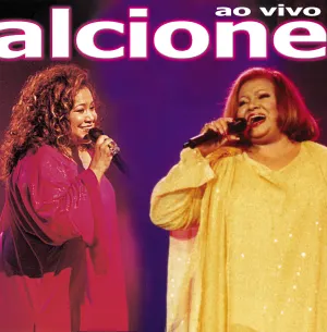 Pochette de Alcione ao vivo comemorativo de Alcione