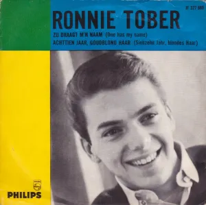 Pochette de Zij draagt m’n naam / Achttien jaar, goudblond haar de Ronnie Tober