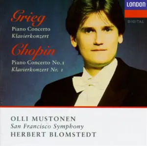 Pochette Grieg: Piano Concerto / Chopin: Piano Concerto no. 1