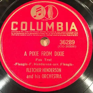 Pochette de A Pixie From Dixie / We Go Well Together de Fletcher Henderson and His Orchestra