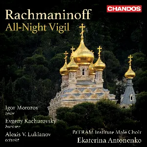 Pochette de All‐Night Vigil de Sergei Rachmaninoff