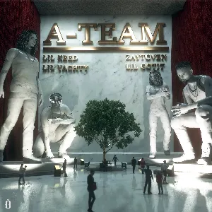 Pochette de A‐Team (You Ain’t Safe) de Zaytoven - Lil Keed - Lil Yachty
