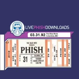 Pochette de 1992-03-31: The Blue Note, Columbia, MO, USA de Phish