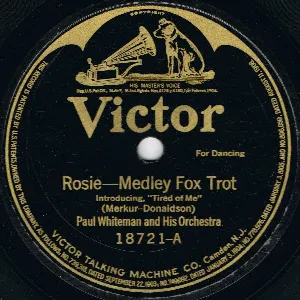 Pochette de Rosie / Honolulu Eyes de Paul Whiteman and His Orchestra