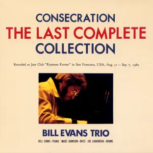 Pochette de Consecration de Bill Evans Trio